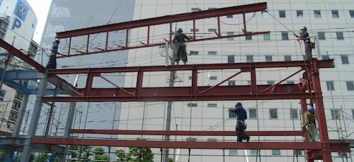 鉄骨建て方